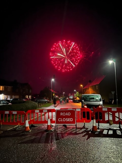 road closed photo